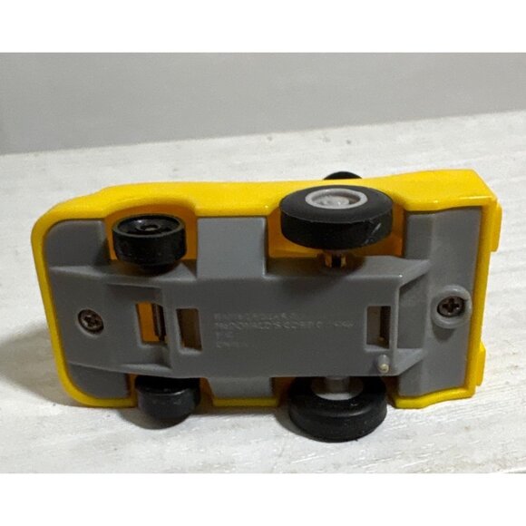 Hamburglar McDonalds Toy Car 1988 Yellow Toy Car Collectible Happy Meal Vintage - Picture 5 of 8